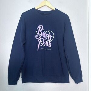Blackpink Sweatshirt Medium Navy Blue Born Pink Encore Tour K Pop Official Merch